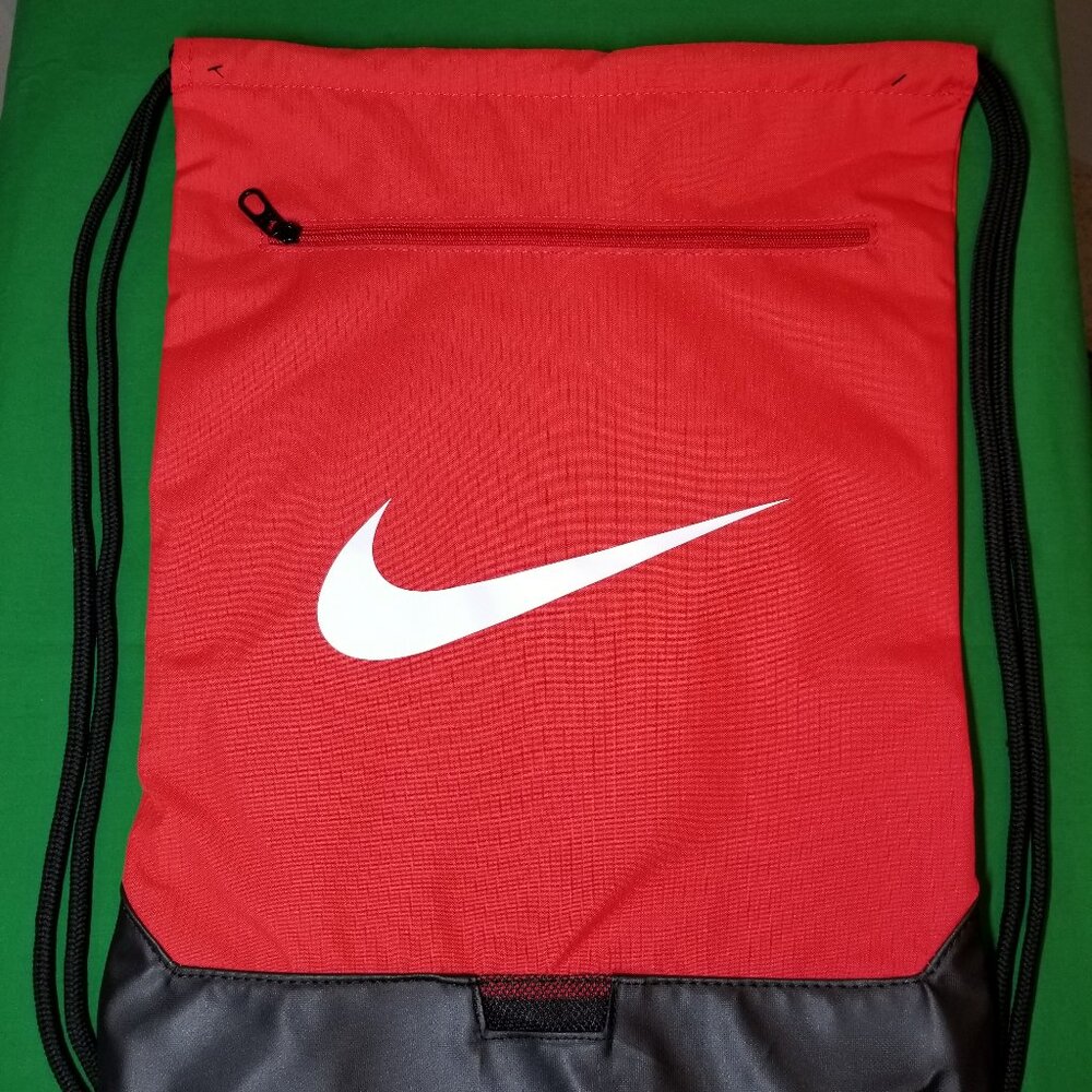 Nike Brasilia 9.5 Drawstring Backpack Bag Training Gym Sack Pack DM3978 NWOT